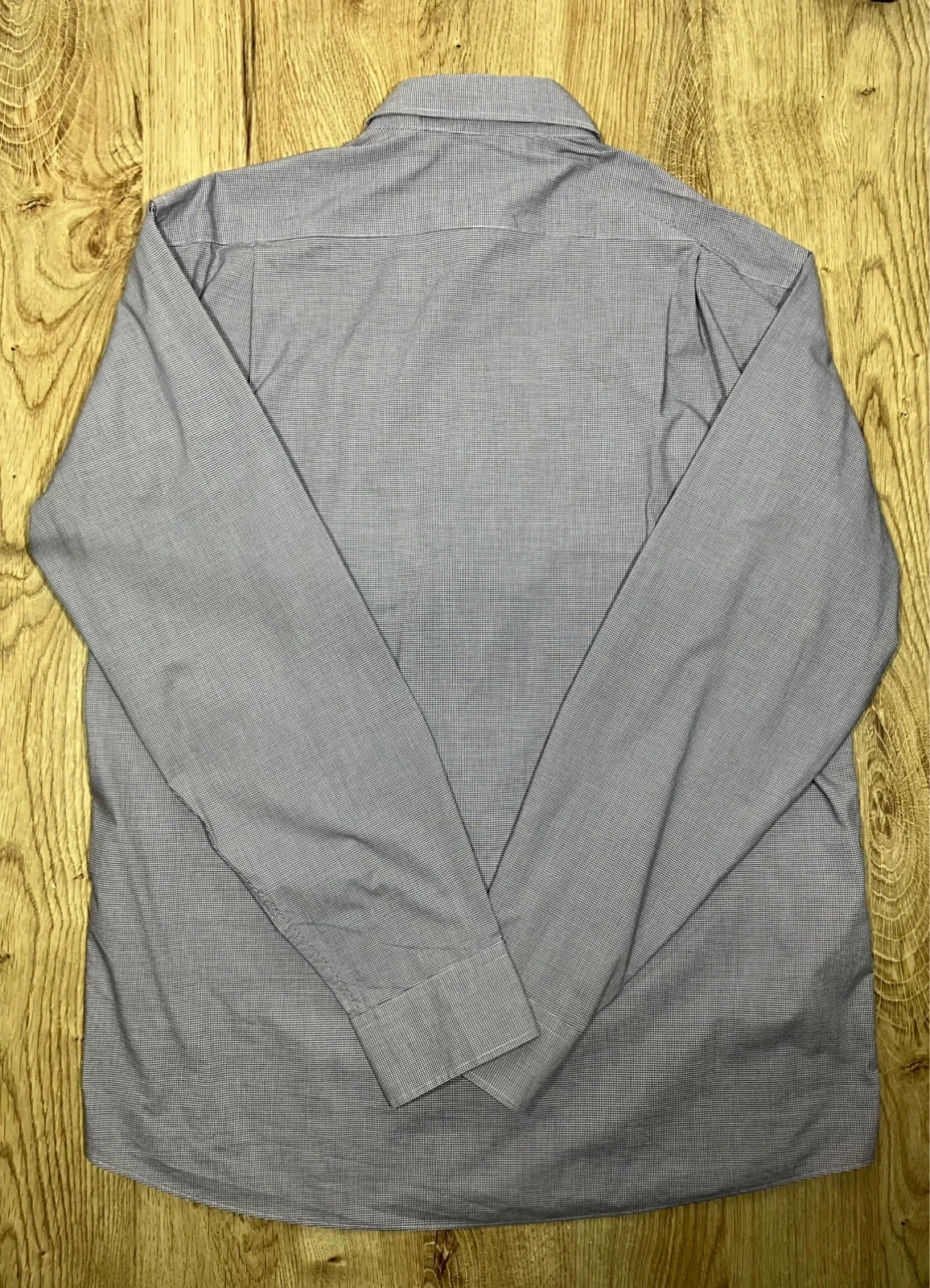 Chemise Tommy Hilfiger Regular Fit 16.5 36-37 Preppy 100% Coton Bordeaux Bleu Marine – photo 8